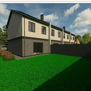 Таунхаус 120м2 на 2 сотках, ГАЗ, Буча  - за супер ціною 73000уо.