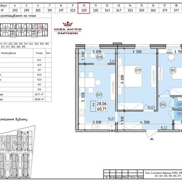 2к квартира - буд. Престон в ЖК Нова Англія, ЖК Новая Англия, Без % ЖК Нова Англія
