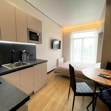 1-К Студия ЖК Калипсо Ремонт Мебель+Техника Море Фонтан ЖК Калипсо