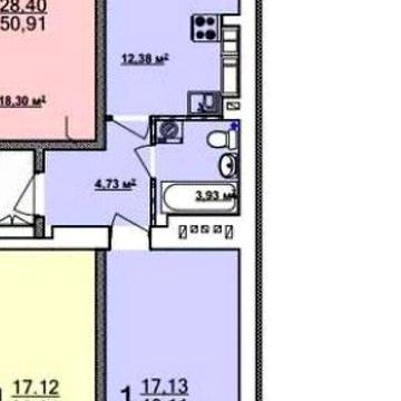 Продаж 1к Квартира Миру вулиця ЖК Мира-3