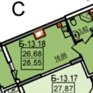 ‼️Квартира- студия  с видом на море! Золотой Берег ‼️Посейдон ЖК Посейдон