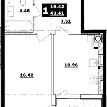 Продам свою 1к квартиру в ЖК Обухівський Ключ 9й буд. ЖК Обухівський Ключ