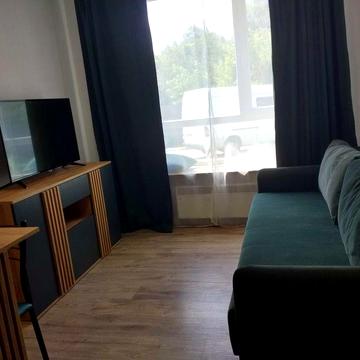 Оренда квартири-студії в новому будинку навпроти Бучанського парку