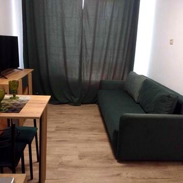 Оренда квартири-студії в новому будинку навпроти Бучанського парку