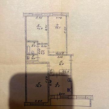 Продам 3-х ком квартиру