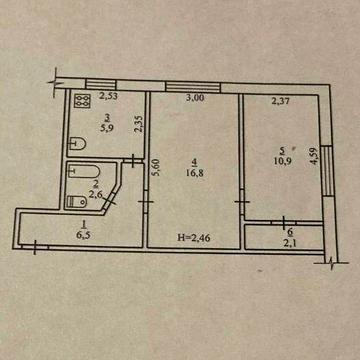 Прадам 2-кімнатну квартиру на вул. Українська