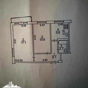 Без %. М.Василенко 11, 2к квартира, є газ, розвинена інфраструктура!