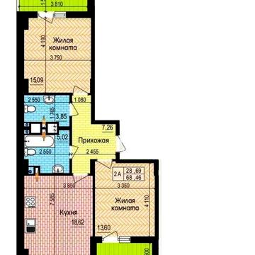 Продам квартиру ЖК Пролісок 69 м2, будинок 4 зданий Жк Пролісок