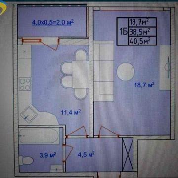 Продам 1-кімнатну квартиру в ЖК «Aquamarine» ЖК Аква Марин