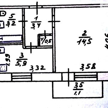 Продаж 1к Квартира Космонавтів вулиця