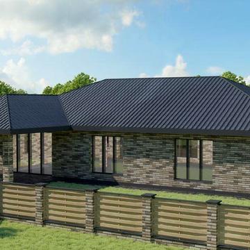 Будинок 190м2 з цегли вільного планування