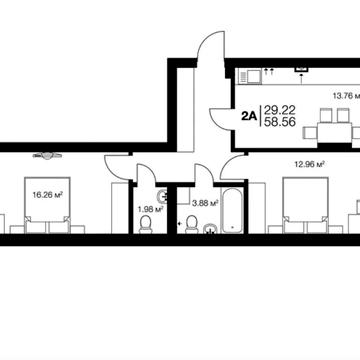 БЕЗ КОМІСІЇ 2 к в новому ЖК! 15 хв до Києва