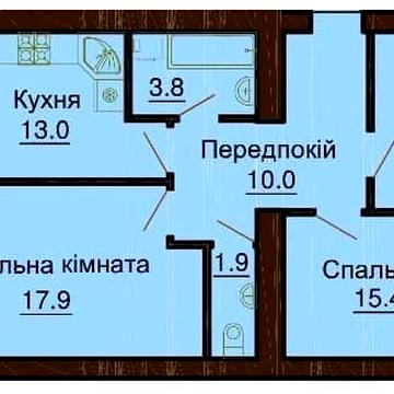 єОселя - ТАК!  Банківський кредит! Продаж 3- кімнатної квартири. Жк Софія Резиденція
