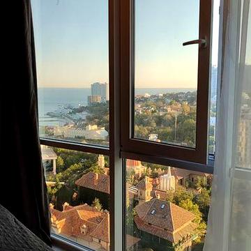 Актуально 10.01. Сдам  видовую стильную 1 комнатную квартиру Аркадия