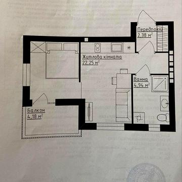 Однокімнатка квартира ЖК Family Comfort ЖК Family Comfort