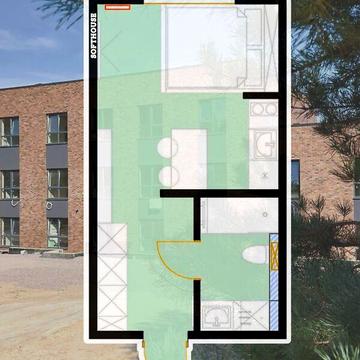 Продаж 1к Квартира Тернівська вулиця ЖК Бруклин Парк