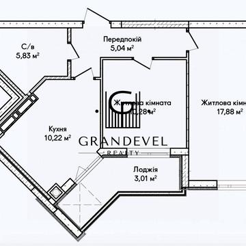 Продаж 2-кімнатної квартири в ЖК Синергія Сіті, Ірпінь