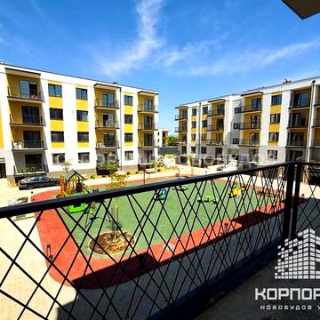 Продаж 1.5-км квартири, ЖК"Садовий", 39м2, зданий комплекс, вид у двір