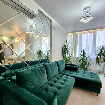 2-х уровневая 3 комн квартира в новом,кирпичном доме  с видом на море