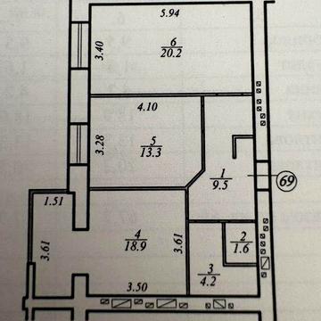 2-кімнатна 67,7 м² у ЖК «Щасливий» | Ремонт | ОСББ | Заїжджай і живи ЖК Щасливий