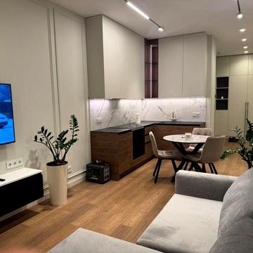 Аренда 1-к квартиры 52м2 в Жк Тетрис Холл Tetris Hall Центр