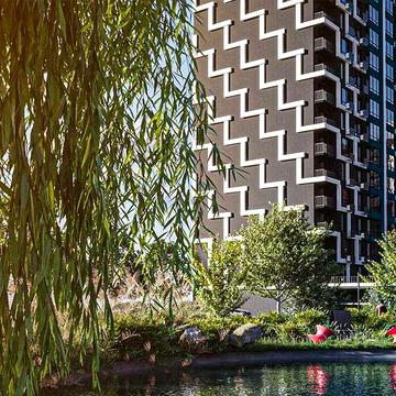 Здана 1 кім. кв. з виглядом на місто та гори