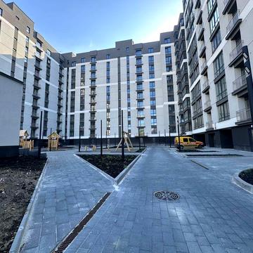 Квартира 43,3 м2 біля озера, подано на здачу ЖК