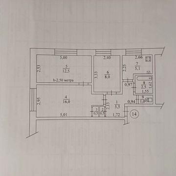 Продається в селі Лозуватка 3 кімнатна квартира .