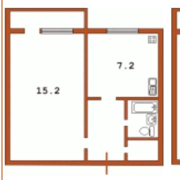 1 кімнатна квартира , европейського союзу 88б