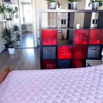 Затишна 1-кімнатна квартира з видом на Русанівський канал