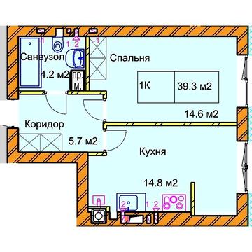 Продаж 1к Квартира Чорновола Вячеслава вулиця ЖК Panorama de Luxe