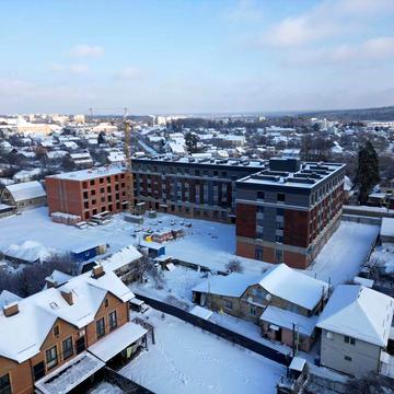 Однокімнатна з документами, кухня-студія 19 кв.м., вул. Соборна ЖК Kvartal Soborna