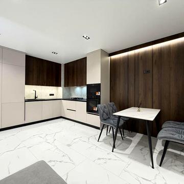 1-Кімнатна 46,6 кв.м. ЖК «Квітковий» Нова, Стильна, Сучасна! ЖК Квітковий