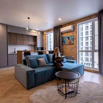 БЕЗ % | ЖК Нова Англія, 5й пов, на 1-2 міс., вид на фонтани, паркінг