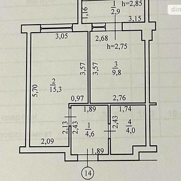 Продаж 1к Квартира Героїв Небесної Сотні (Фрунзе) вулиця ЖК Заречье