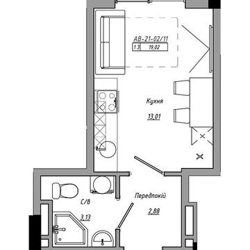 Продаж 1к Квартира 7 км, Овідіопольського шосе дорога
