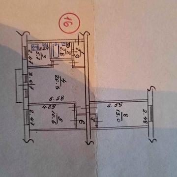 Продам на Н. домах 3 к. квартиру, 10 мин метро Дв. Спорта