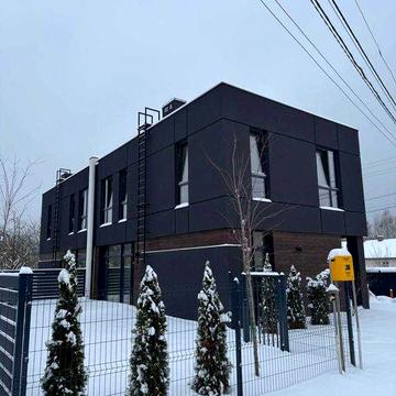 Продаж КОТЕДЖУ в с.Бірки в КМ RedWood, 120м2, 3.5 сот, газ, бруківка