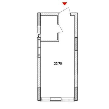 Продаж 1к Квартира Ольги Кобилянської (Достоєвського) вулиця ЖК Синергия Сити