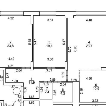 Продаж 3 кімнатної квартири вул. Малоголосківськ. Новобудова