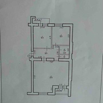Продається 3км квартира