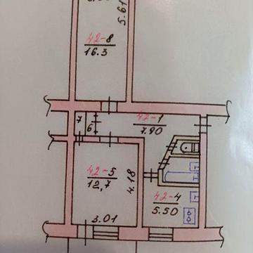 Продам 2-х кімнатну квартиру в місті Златопіль.