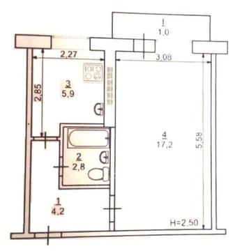 Продаж 1-но кімнатної квартири вул. Сергія Колачевського