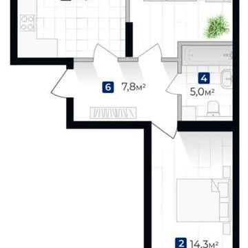 Поруч з ЦЕНТРОМ, 2-х кім тепла квартира з ІНДИВІДУАЛЬНИМ опаленням !