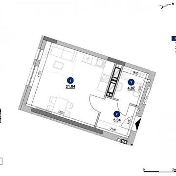 Продаж 1к Квартира Шевченка Тараса вулиця ЖК Велика Британія
