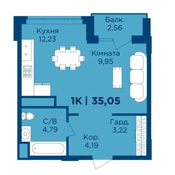 Квартира-студія в ЖК URBN -Вигідна ціна ЖК URBN