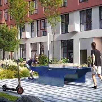 Квартира 51.8 м² з кухнею-вітальнею та окремою спальнею ЖК Father