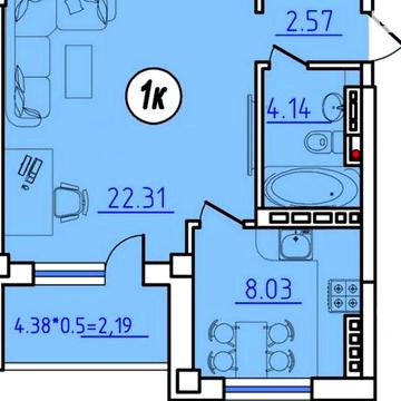 Продаж 1к Квартира Владислава Бувалкіна (Генерала Бочарова) вулиця ЖК Суворовский