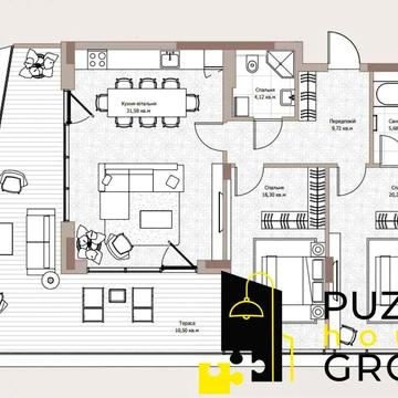 Вид на озеро Продаж 2к квартири з терасою ЖК Park Lake City (2.2 Vita) ЖК Park Lake City