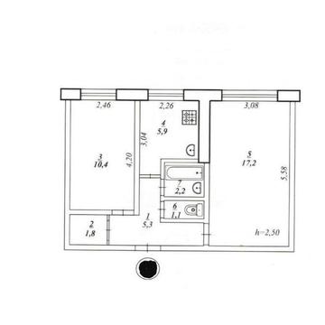 Продаж 2 - кімнатна квартира. Саксаганський р-н, Космонавтів ЖК .